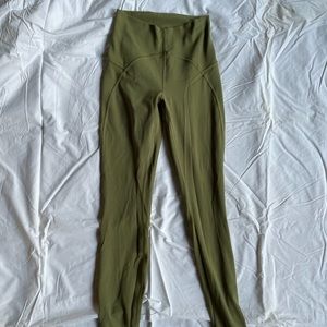 Lululemon Unlimit Leggings Size 4 in Bronze Green